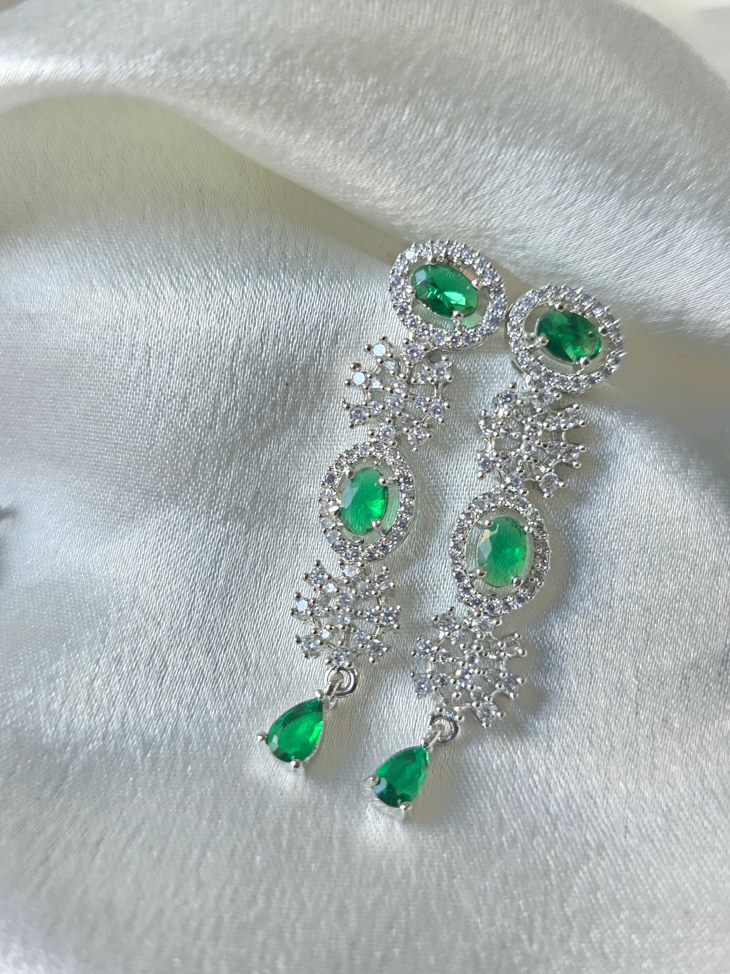 Serora Green AD Necklace