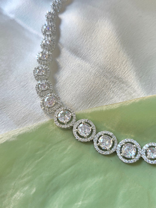 Elarin White AD Necklace