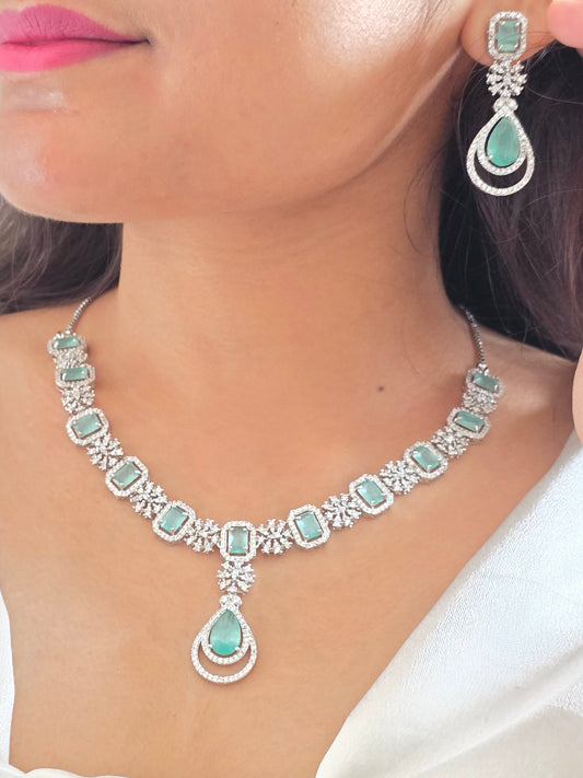 Light Green AD Necklace