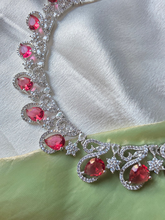 Glow Pink AD Necklace