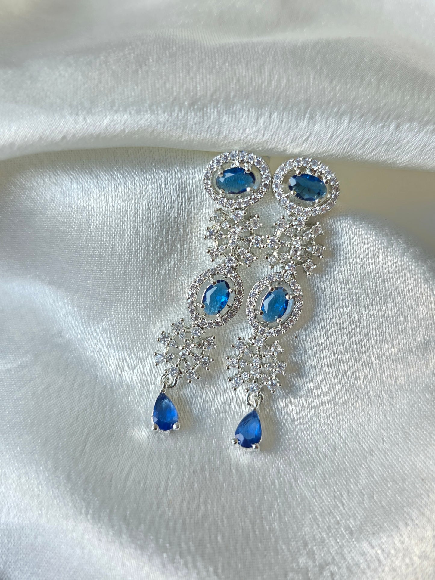 Serora Blue AD Necklace