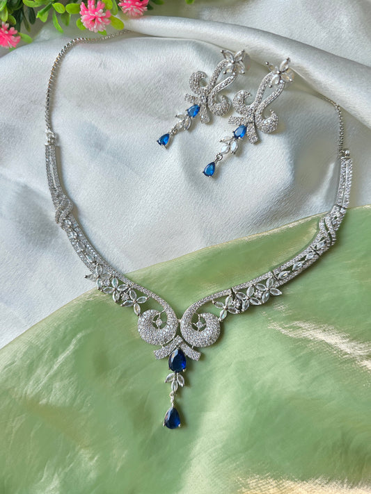 Celina Blue AD Necklace